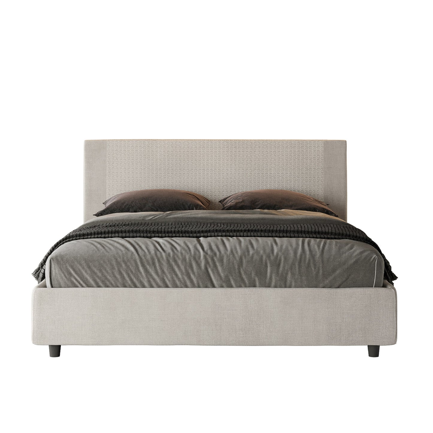 Letto Rubino Bianco - vista sfondo bianco
