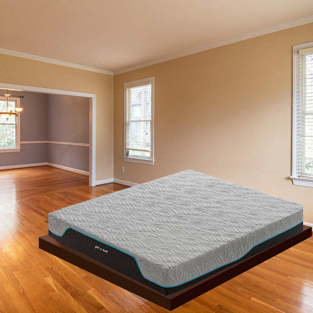 Climate Controlled Mattress in H26 Anatomical Memory Foam and Hypoallergenic Technical Fabric - CLIMA MEMORY