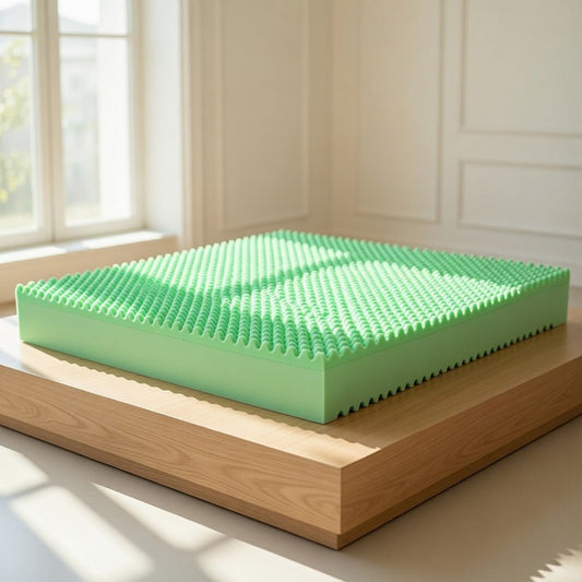 Materasso con 5 cm di Memory H27 Traspirante e fresco - MEMORY KING - 80x190 Singolo standard - JoyShop Materassi