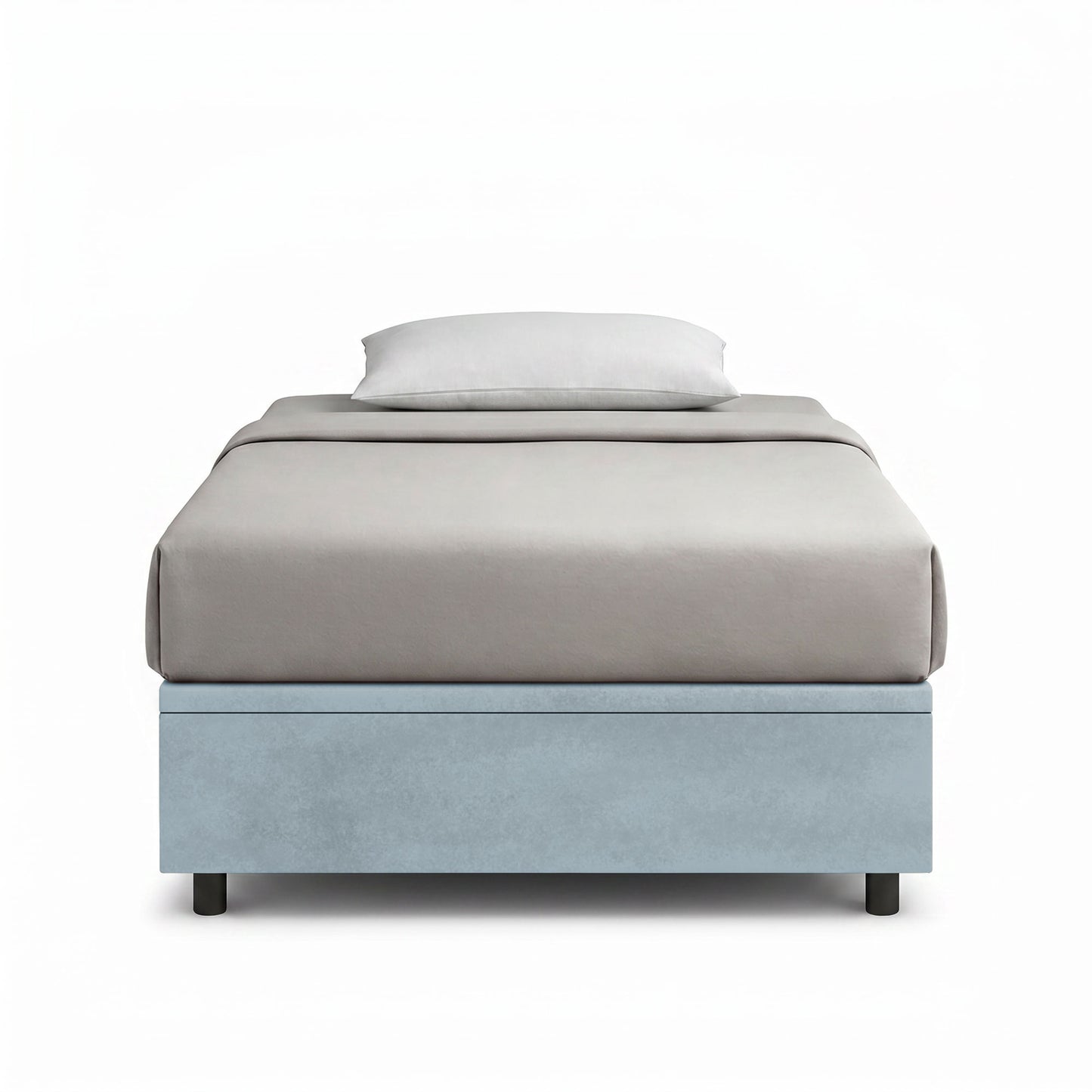 Letto Scrigno Azzurro frontale