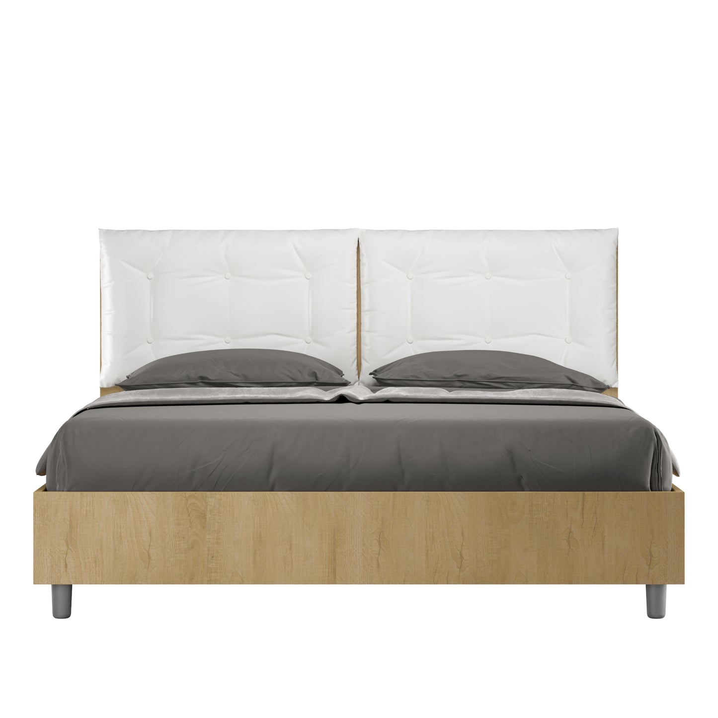 Letto Eco Annalisa Quercia - vista sfondo bianco