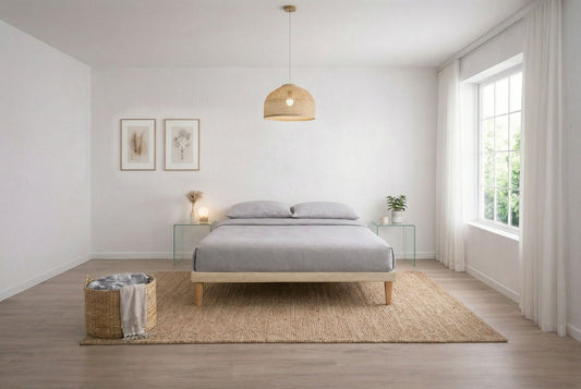 Letto Trama Sabbia – Rete Rivestita, Testata a Scelta - JoyShop Materassi 1