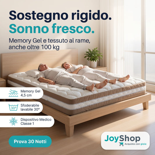 Materasso Memory Gel Rame Terapia – 3D Estivo, 25 cm | FIVE RAME - JoyShop Materassi 2