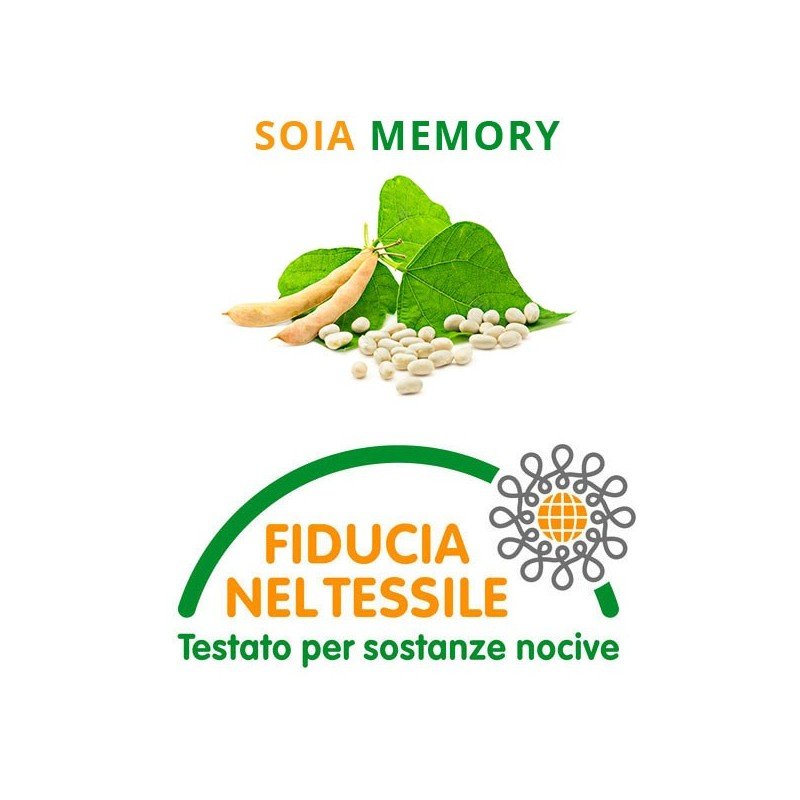 Materasso Memory alla Soia H24 Ortopedico Multionda Tessuto LINO e 3D - SOYA MEMORY - JoyShop Materassi