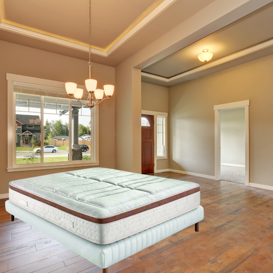 Materasso a molle insacchettate indipendenti più memory alto 28 cm - NETTUNO