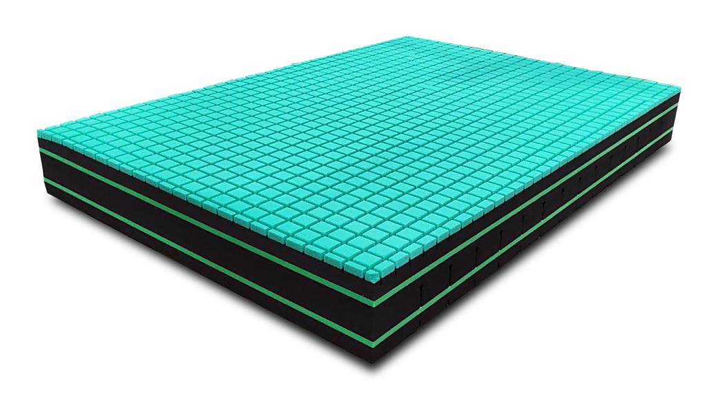 Anatomical Aloe H24 Memory Mattress with Hybrid Fabric - ALOE MEMORY