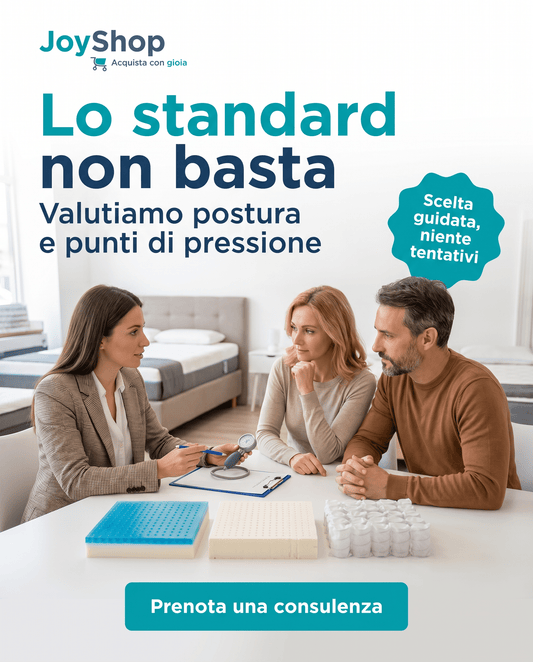 Come scegliere il materasso giusto per te - JoyShop Materassi