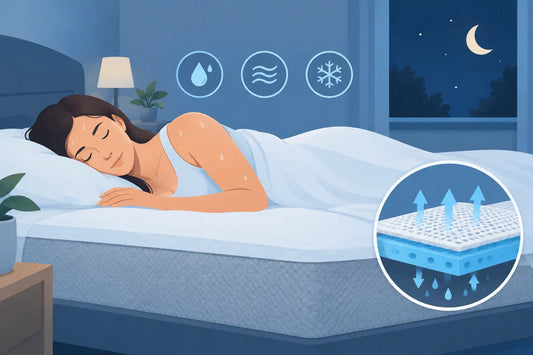 Quale materasso per chi suda molto di notte?