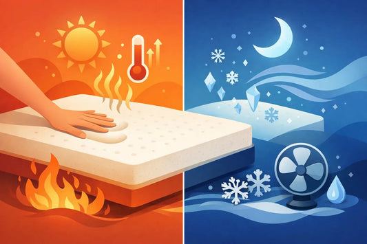Materasso memory trattiene calore? Cosa fare - JoyShop Materassi
