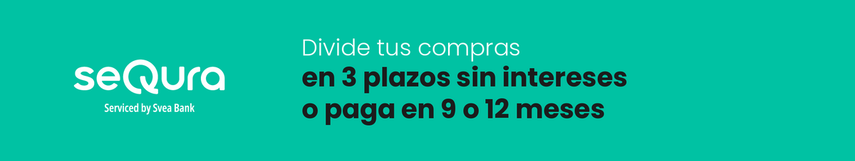 seQura – paga en 3 plazos sin intereses o en 9 o 12 meses