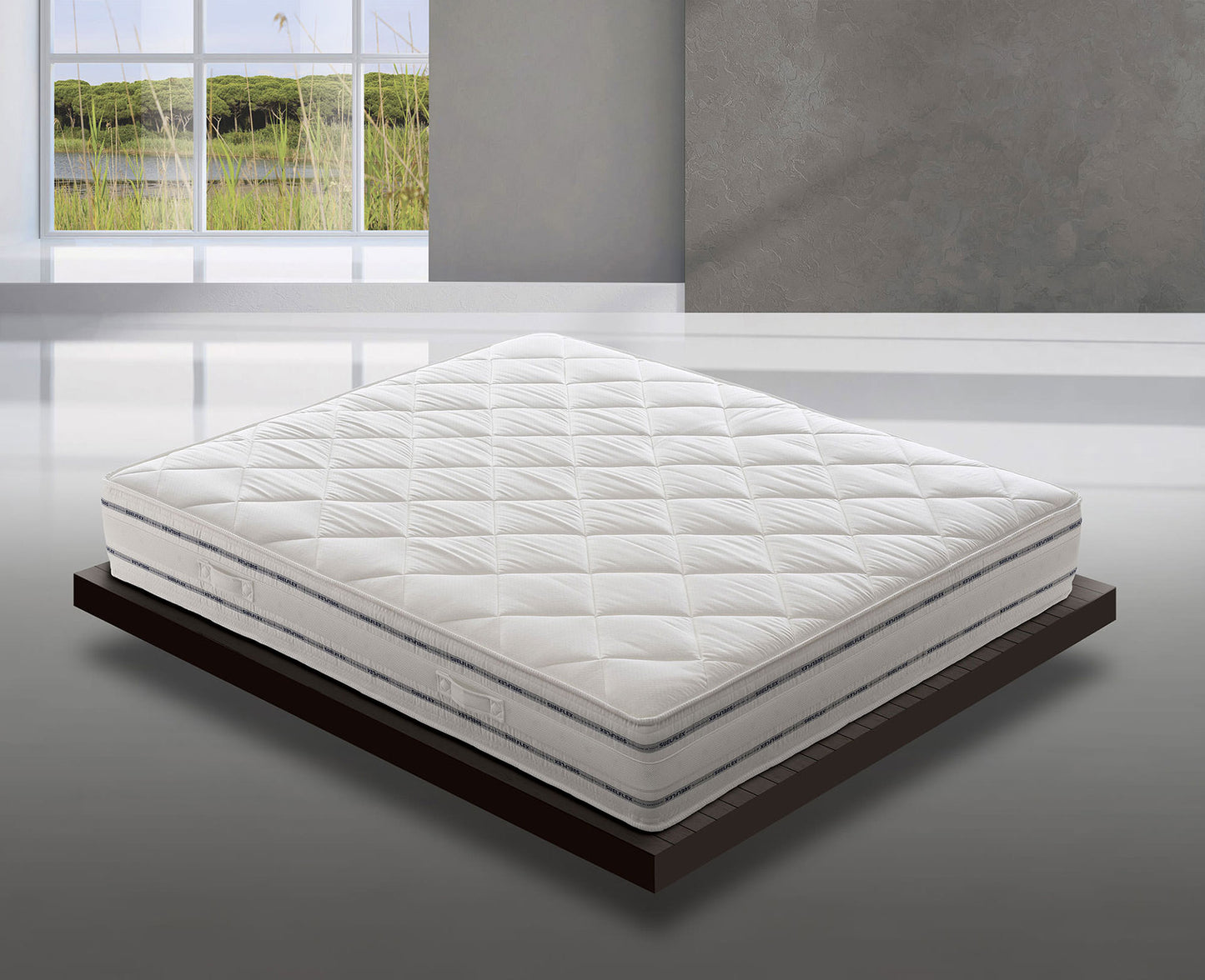 Fireproof Modular Foam Mattress, Sofa Bed Model, Class 1 IM Certified, H14 cm
