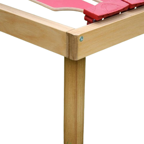 Rete a doghe universale in legno modello fissa con regolatori di rigidità e ammortizzatori alta 40 cm- Venere