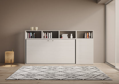 Letto Nido A Bianco Frassino chiuso frontale