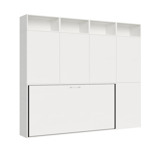 Letto Nido B Bianco Frassino chiuso