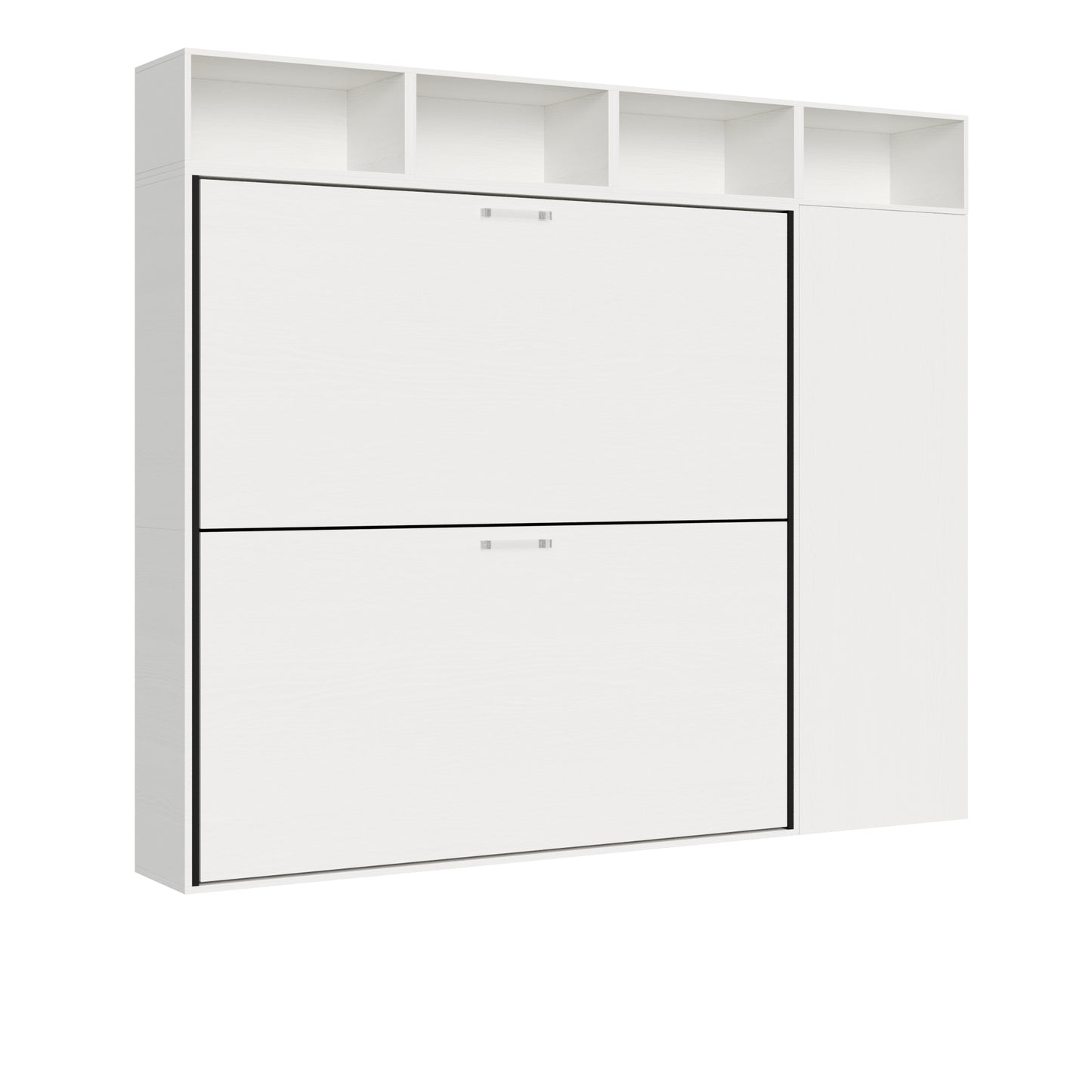 Letto Nido I Bianco Frassino chiuso