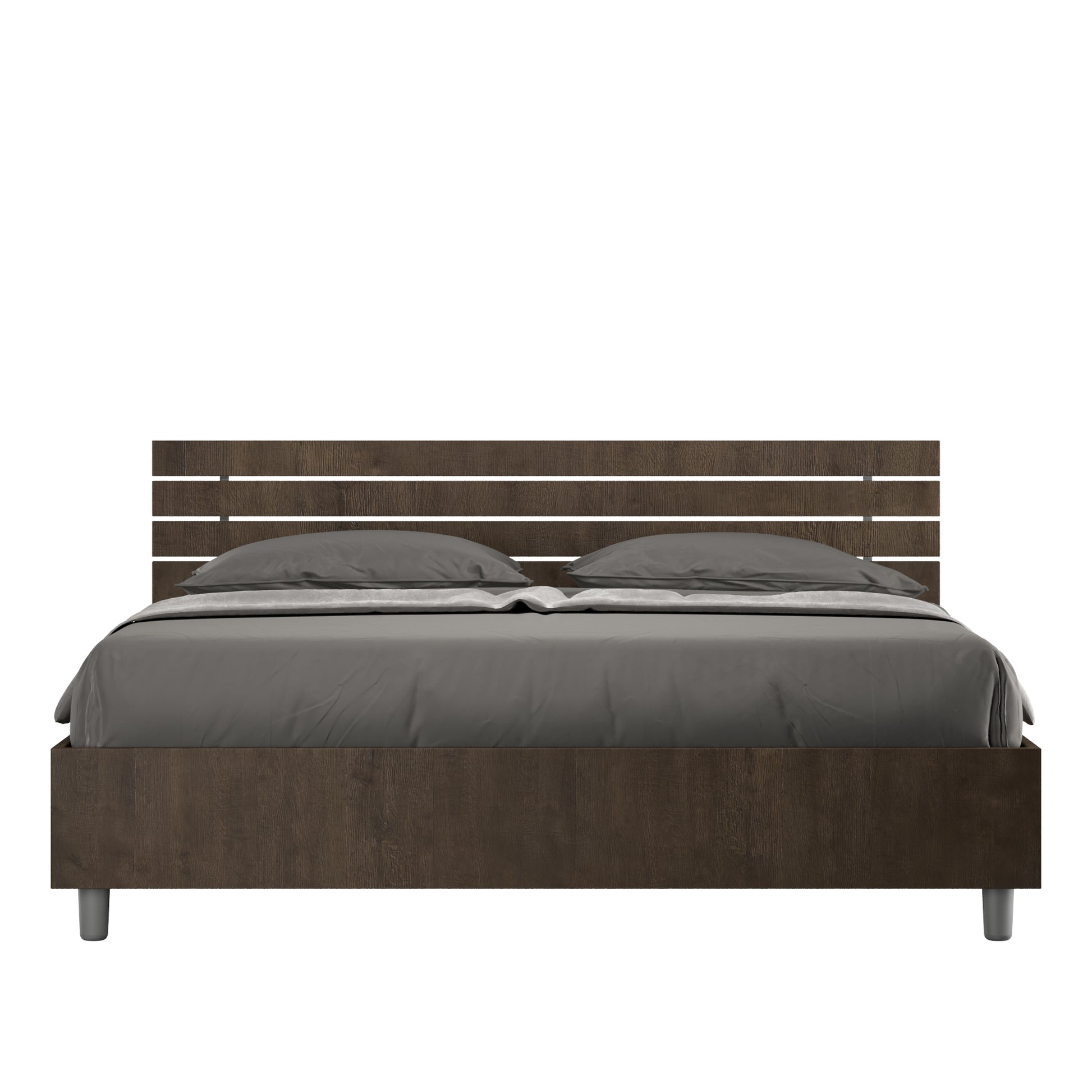 Letto Ancora Noce laterale