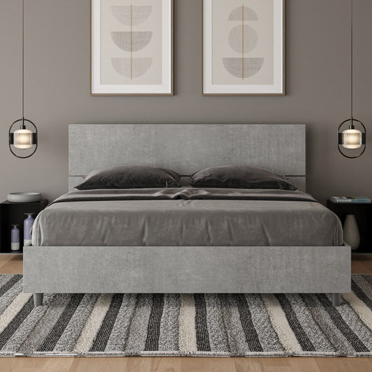 Letto Dama Cemento testata Dritta - dettaglio