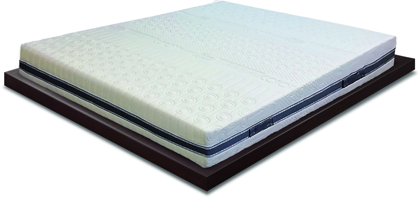 Mattress with 5 cm of H27 Memory Foam, breathable and cool - MEMORY KING