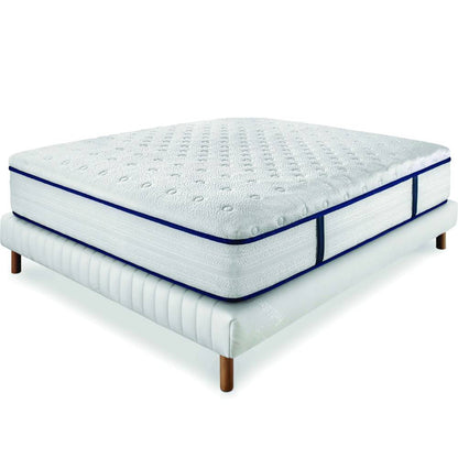 Materasso king size a molle insacchettate più Topper in memory removibile H35 cm - GIOVE