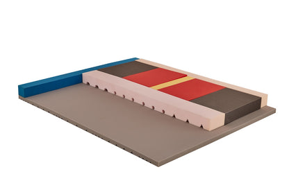 High density 7-zone PolarGel H25 Memory Foam Mattress - REGENERATE