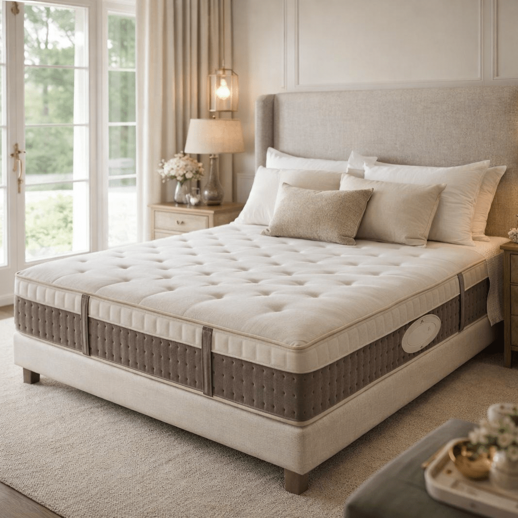 Materasso con 5 cm di Memory H25 Ortopedico Multionda a base di Acqua - AQUATEC - 80x190 Singolo standard - JoyShop Materassi