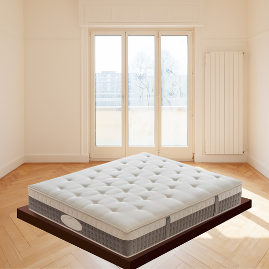 AQUATEC Water-Based Orthopedic Multi-Wave Memory Foam Mattress with 5cm of H25 Memory Foam