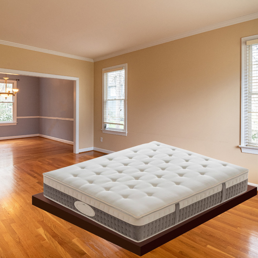 AQUATEC Water-Based Orthopedic Multi-Wave Memory Foam Mattress with 5cm of H25 Memory Foam