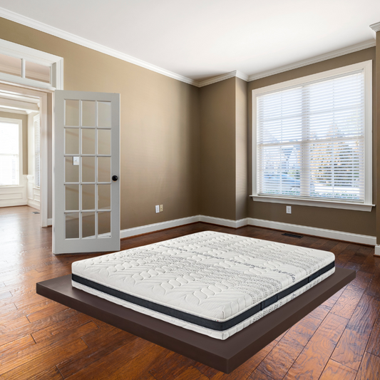 25cm high semi-firm memory foam mattress with 5cm of HD memory - DANJOY PLUS 18+5
