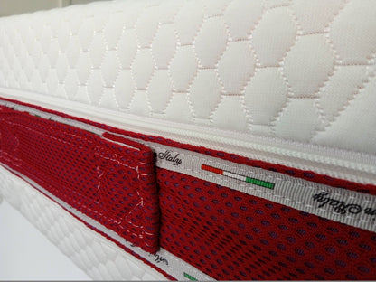 Anatomical Memory Ceramic Mattress with Silver Fiber Fabric - Memory Ceramic