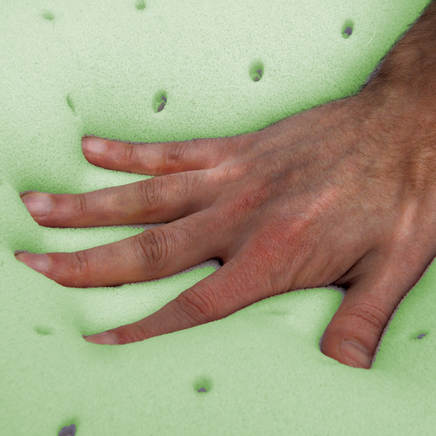 Cuscino saponetta in memory foam ad alta densità con inserto in Aloe e fodera 3d - Aromatizzato Aloe - JoyShop Materassi