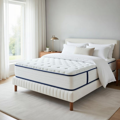 Materasso king size a molle insacchettate più Topper in memory removibile H35 cm - GIOVE