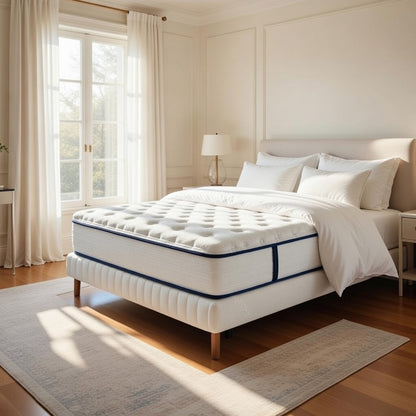 Materasso king size a molle insacchettate più Topper in memory removibile H35 cm - GIOVE