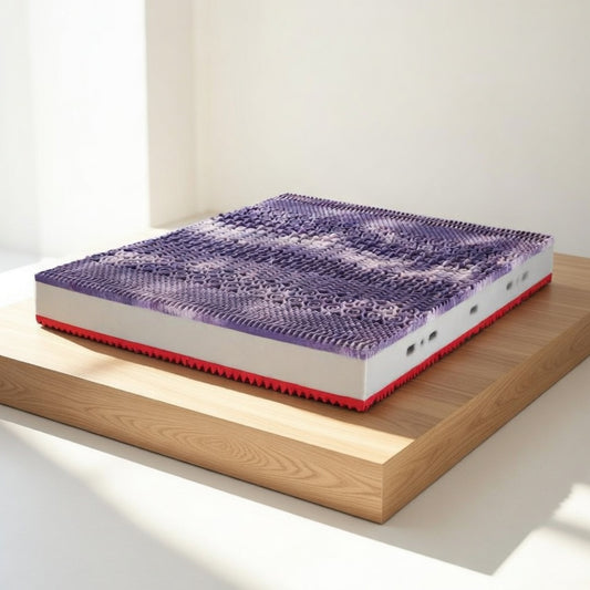 Materasso Memory Ceramica Anatomico e Tessuto in fibra d'argento H24 cm - Memory Ceramic