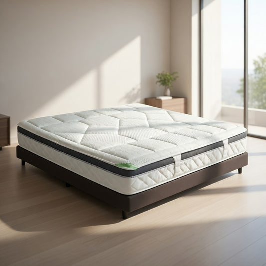 Matelas Gel Mémoire de Forme Rafraîchissant H28 Anatomique Été et Hiver - CONFORTPIU
