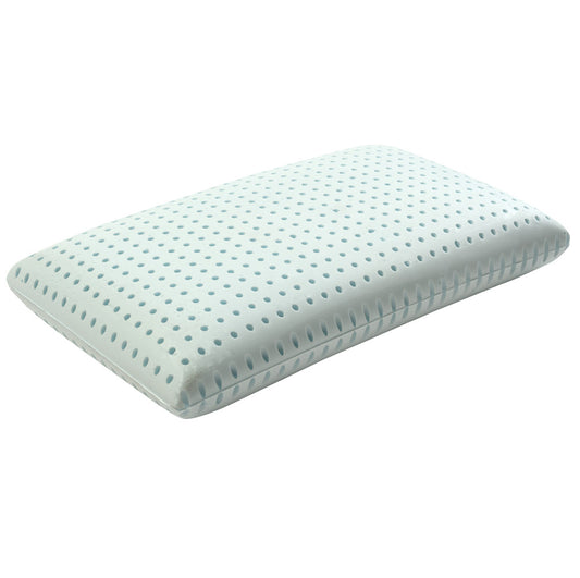 Pair of high-density memory foam pillows on offer with removable cotton fabric - young H12