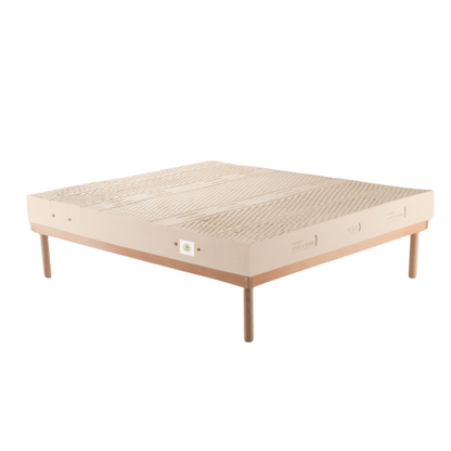 100% latex mattress with 7 differentiated zones and 20 cm high hypoallergenic fabric - MARS