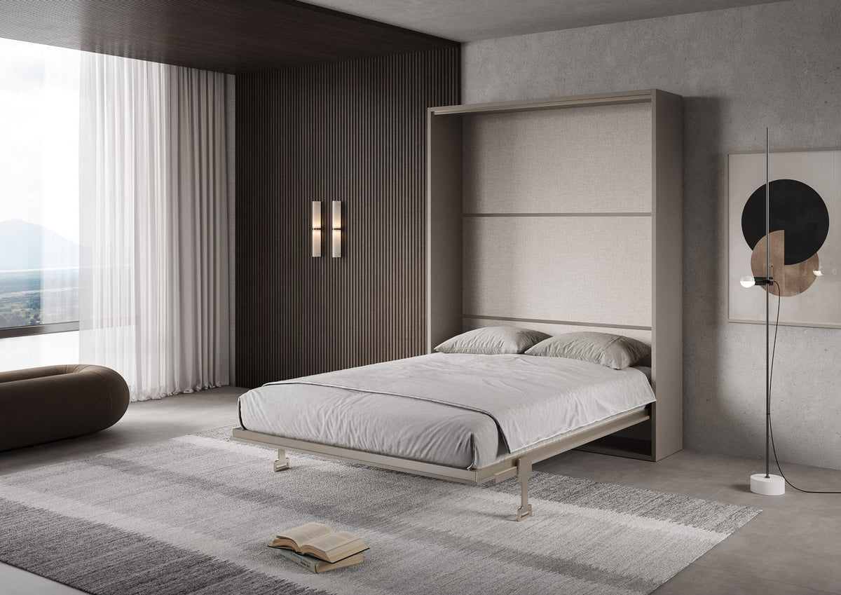 Letto a Scomparsa Verticale Alcova Argilla – Ribaltabile a Muro Salvaspazio | ALCOVA - JoyShop Materassi 2