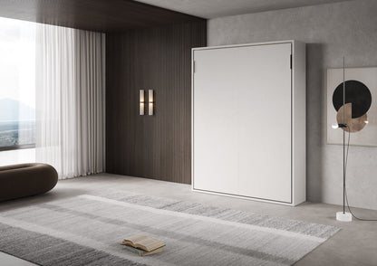 Letto a Scomparsa Verticale Alcova Bianco – Ribaltabile a Muro Salvaspazio | ALCOVA - JoyShop Materassi 1