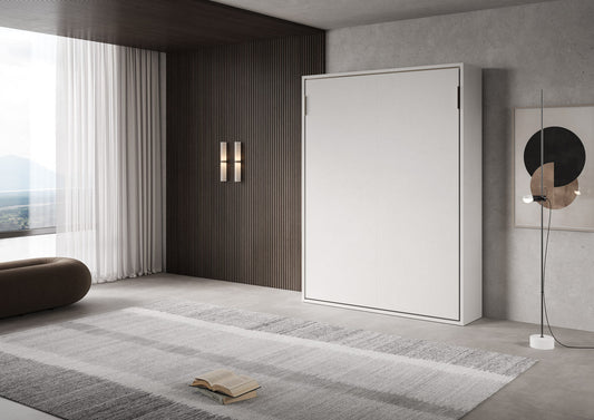 Letto a Scomparsa Verticale Alcova Bianco – Ribaltabile a Muro Salvaspazio | ALCOVA - JoyShop Materassi 1
