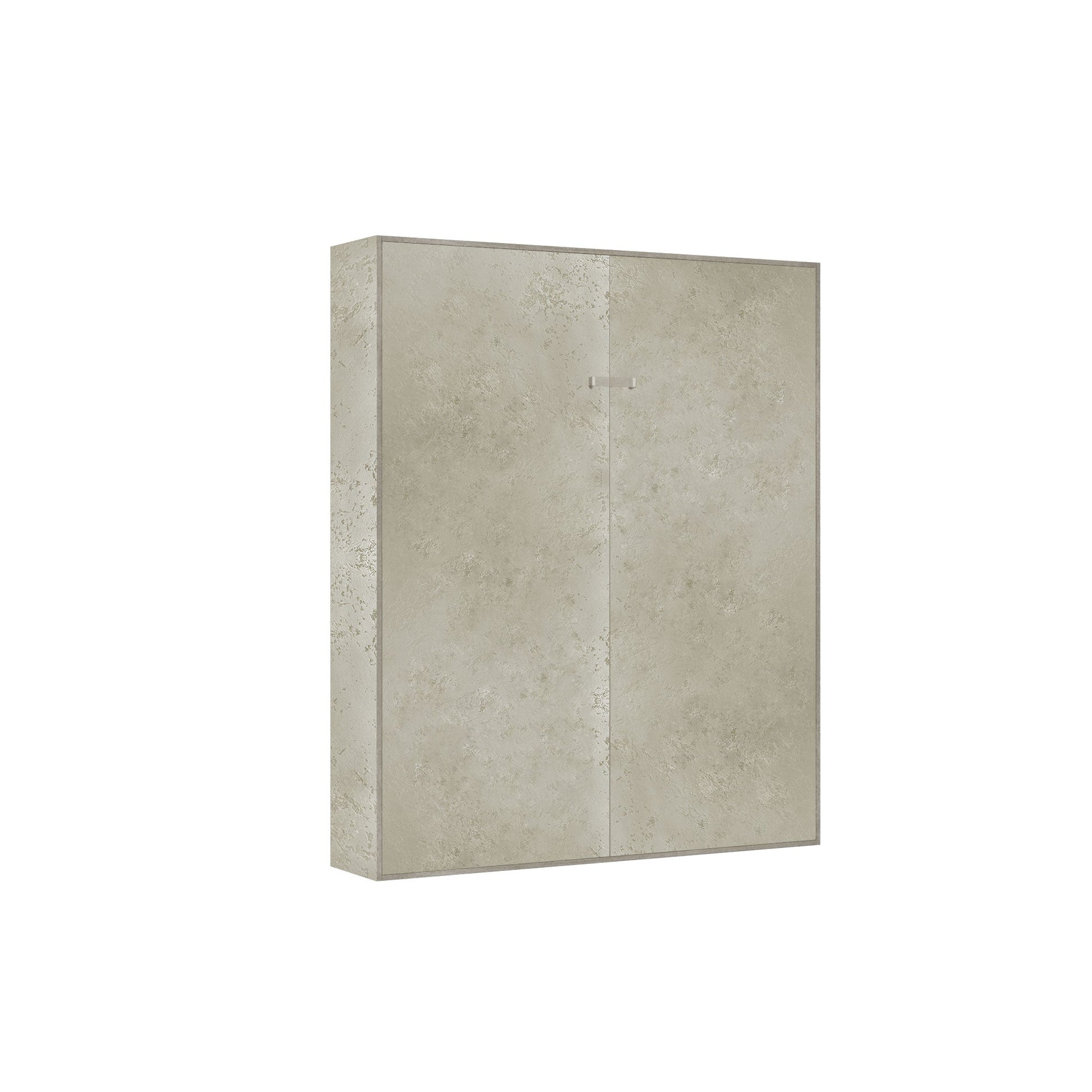 Letto a Scomparsa Verticale Vertika Cashmere – Ribaltabile a Muro Salvaspazio | VERTIKA - 140 (francese) - JoyShop Materassi