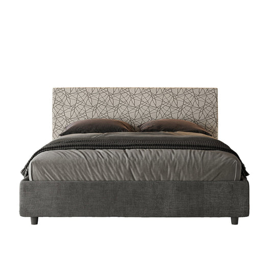 Letto Alba Grigio - JoyShop Materassi 1