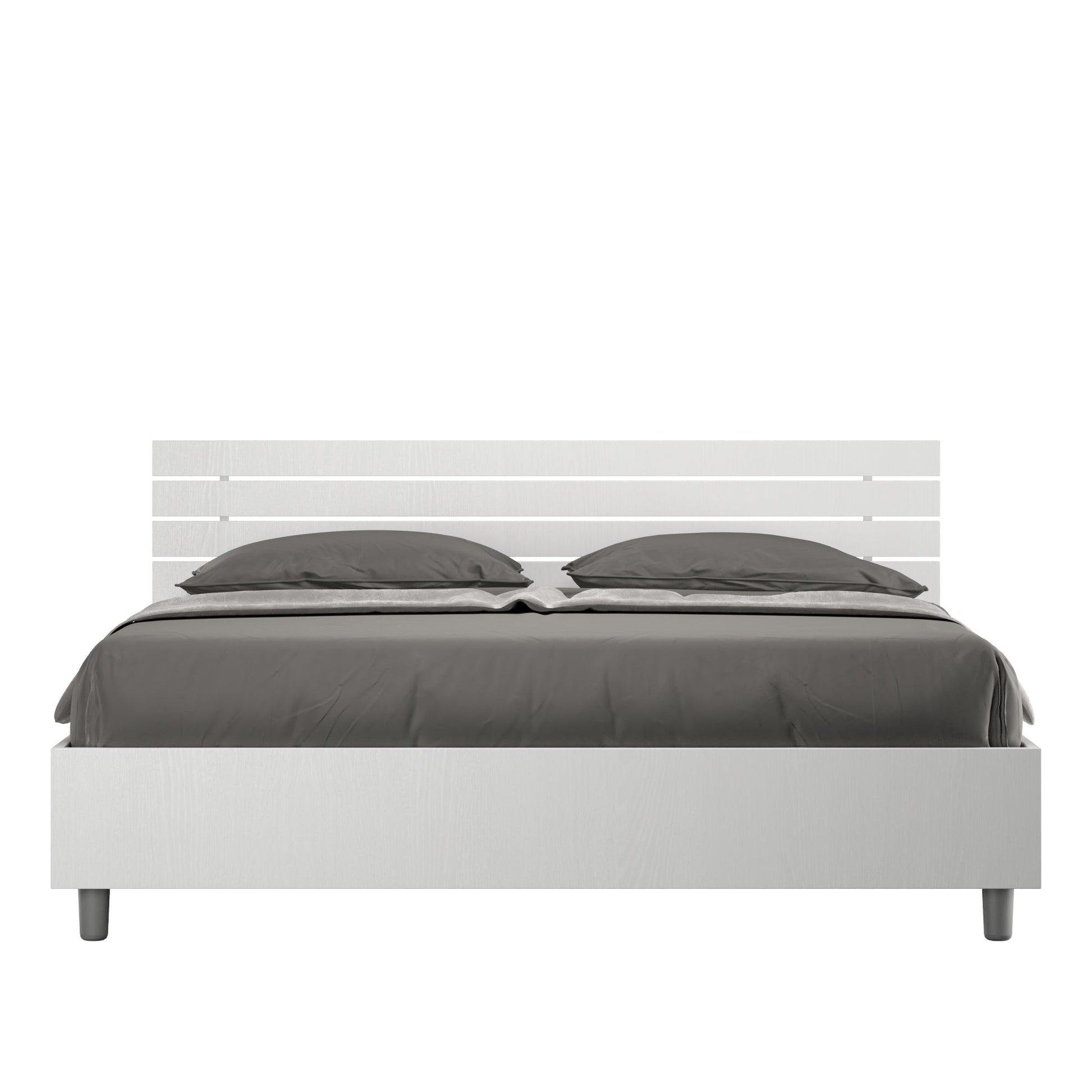 Letto Ancora Bianco Frassino – Nobilitato, Testata a Doghe Dritta o Inclinata - JoyShop Materassi 3