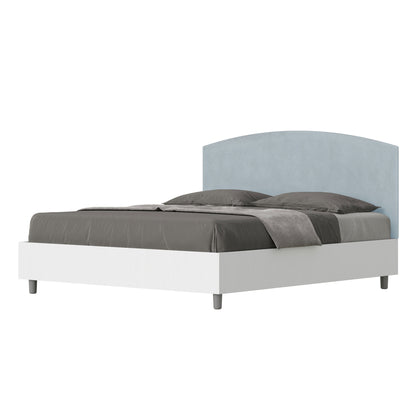 Letto Aurea Azzurro - vista sfondo bianco