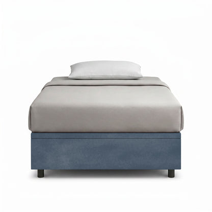 Letto Scrigno Blu frontale