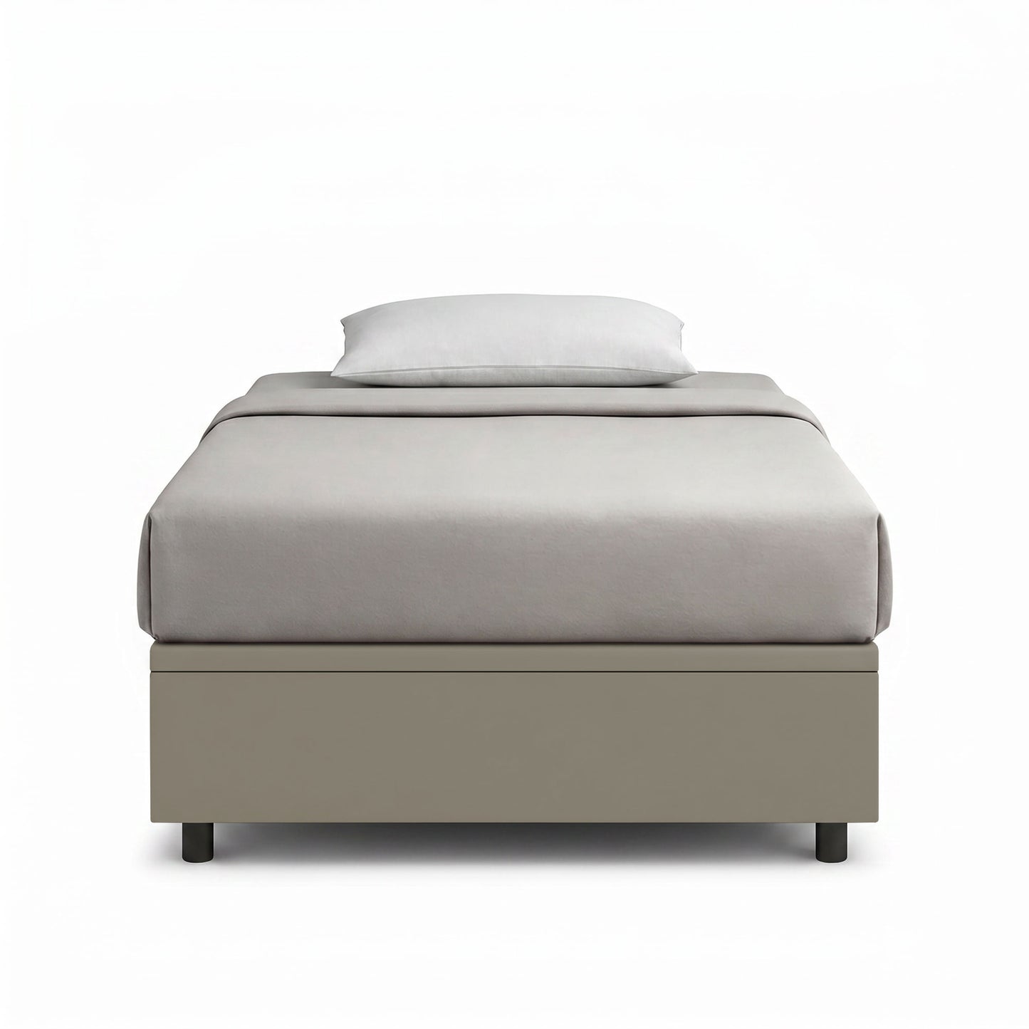 Letto Scrigno Cappuccino frontale