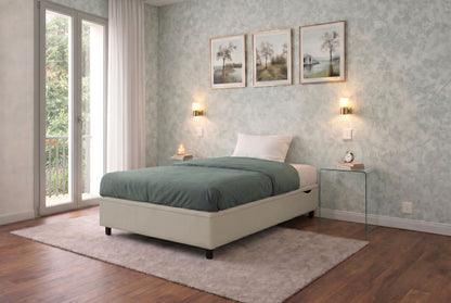 Letto Scrigno Tortora ambientato