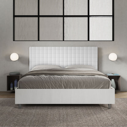 Letto Brezza Bianco - vista frontale quadrata
