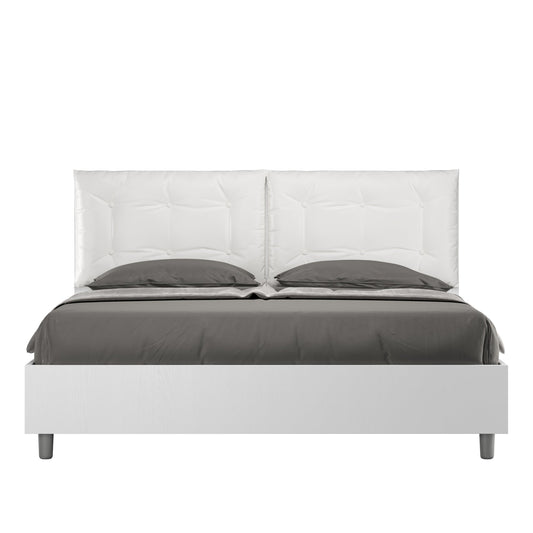 Letto Eco Annalisa Bianco Frassino – Testata Bianco - JoyShop Materassi 1