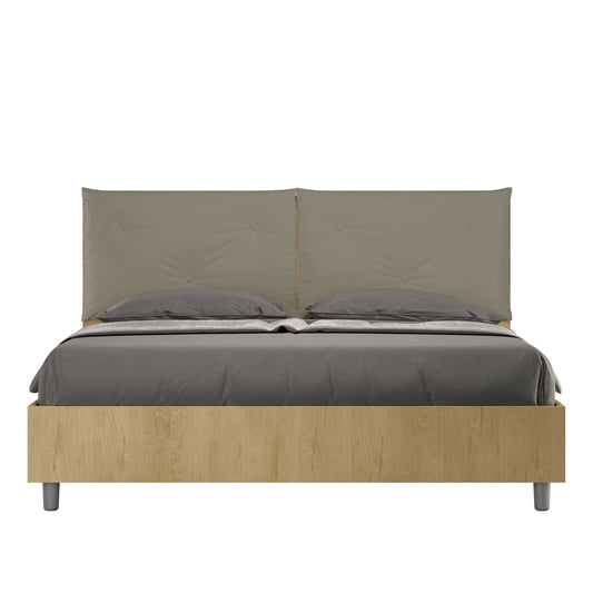 Letto Eco Appia Quercia – Testata Cappuccino - JoyShop Materassi 1