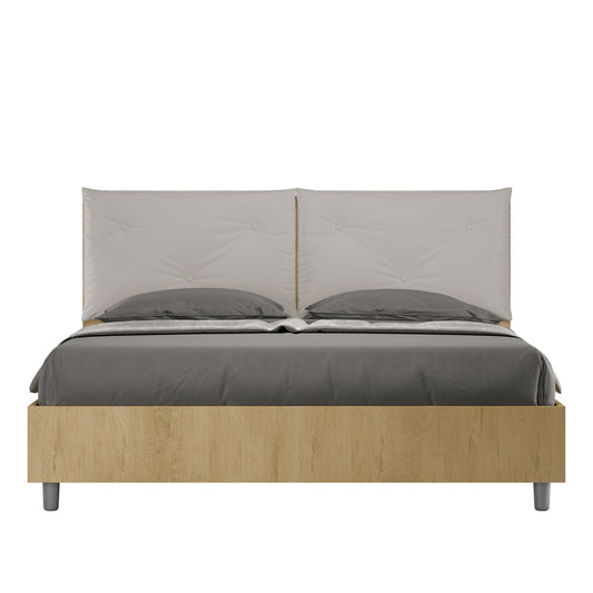 Letto Eco Appia Quercia – Testata Tortora - JoyShop Materassi 1